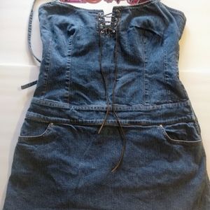 Vintage JLo jean dress
